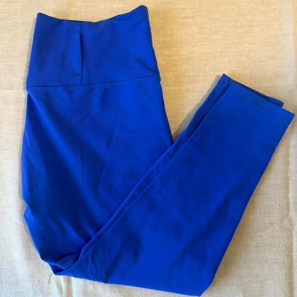 CALIA High Rise Leggings Womens 1X Blue Excellent Activewear Workout Yoga